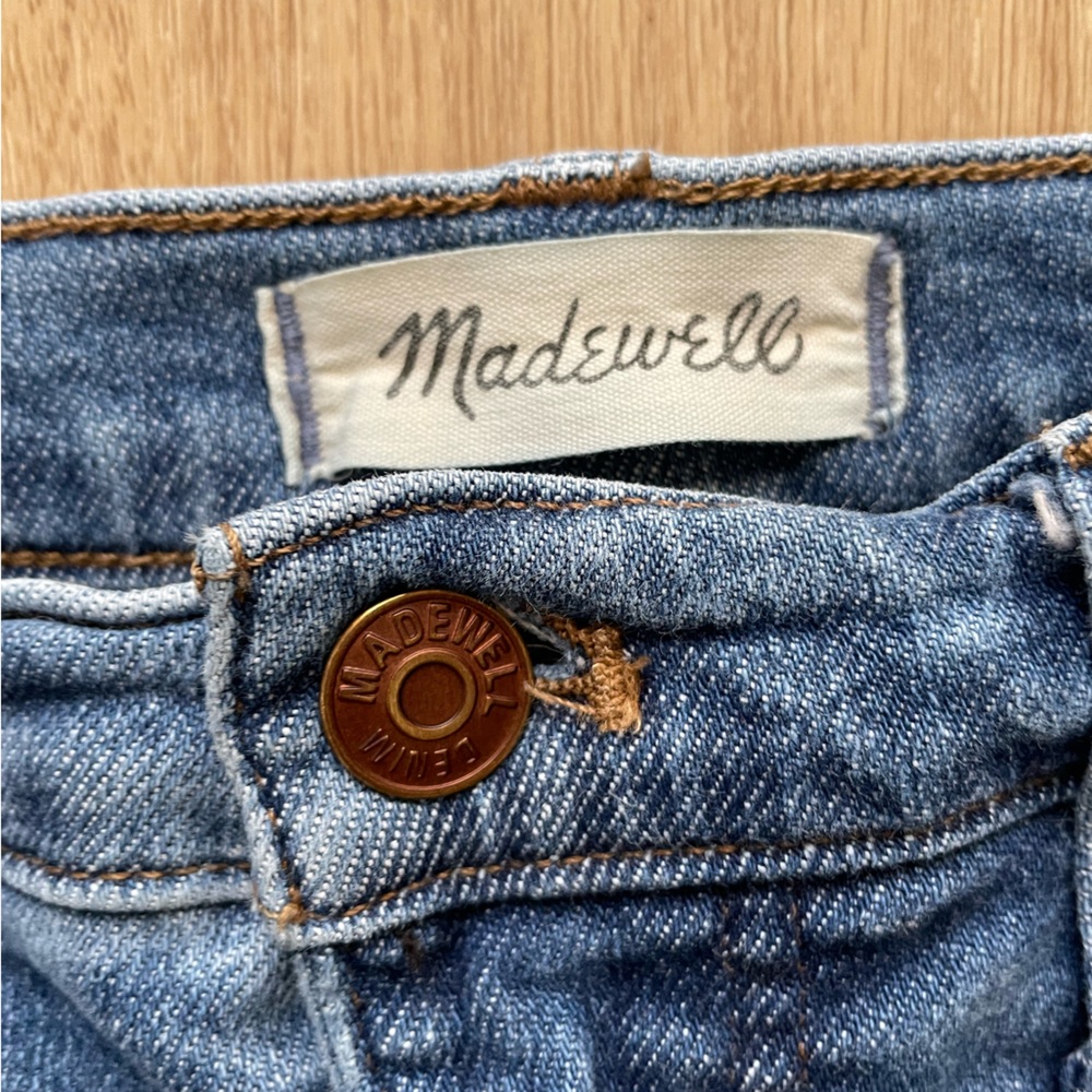 Madewell 10” High Rise Skinny Crop Jeans